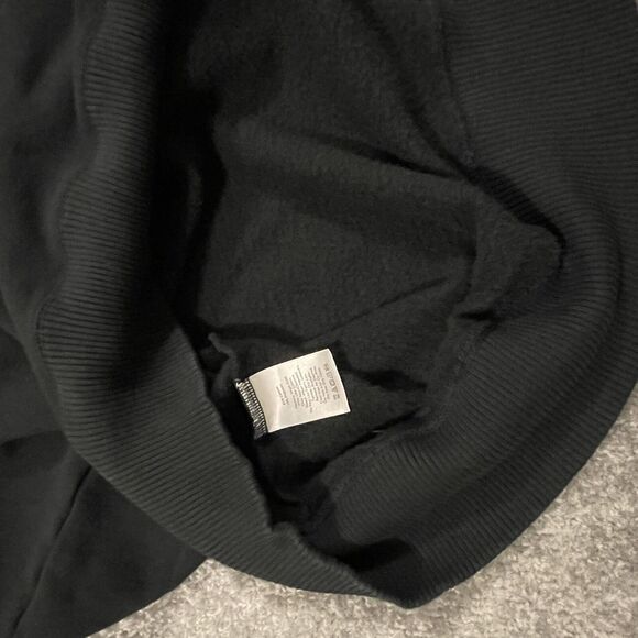 Eddie Bauer Quarter Zip Pullover Sweater Men Size XL Black Long Sleeves Soft - Picture 9 of 11